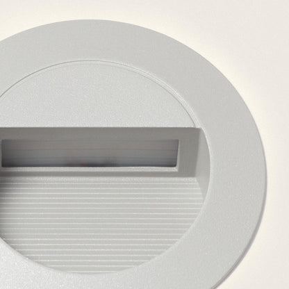Baliza Exterior LED 1.5W Empotrable Pared Aluminio Olite IP65
