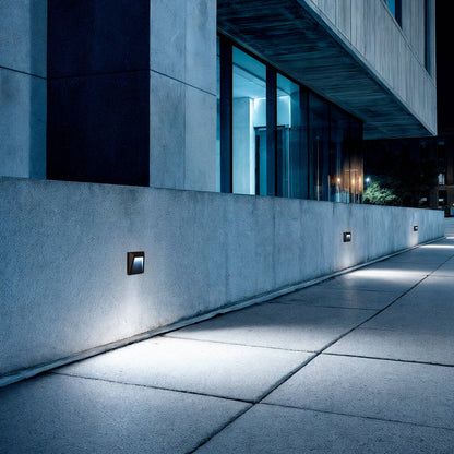 Baliza Exterior LED 1.5W Superficie Pared Antracita Clover