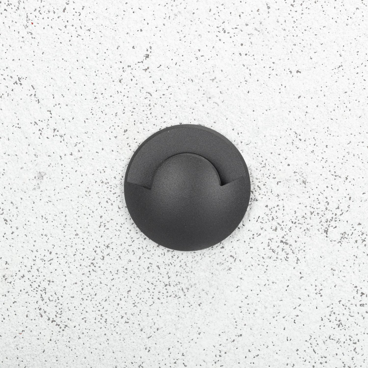 Baliza Exterior LED Empotrable Suelo 1L 24V DC Loto Negro