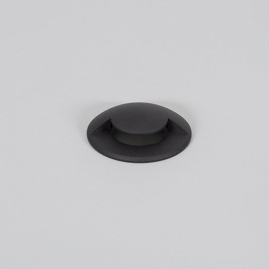 Baliza Exterior LED Empotrable Suelo 1L 24V DC Loto Negro