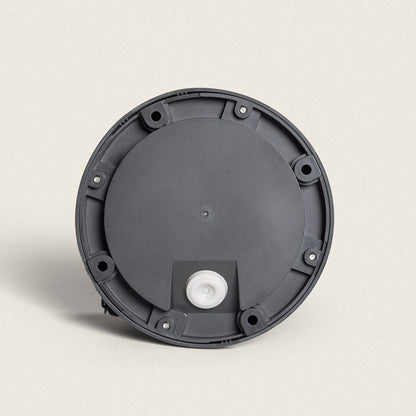 Baliza Exterior LED Superficie Pared Circular Antracita Edulis