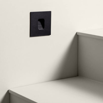 Baliza Exterior LED 2W Empotrable Pared Cuadrado Olite