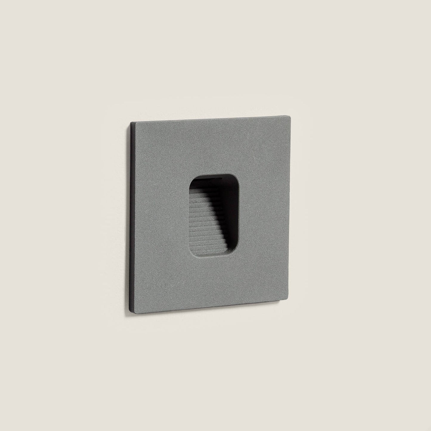 Baliza Exterior LED 2W Empotrable Pared Cuadrado Olite