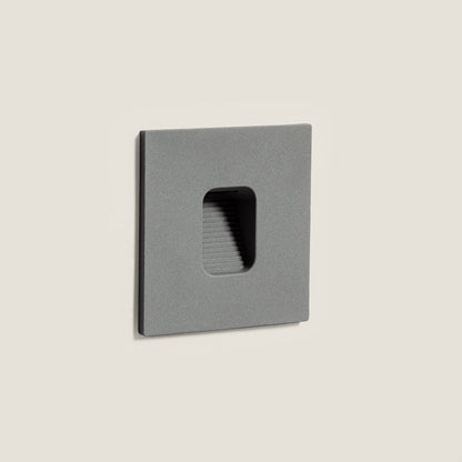 Baliza Exterior LED 2W Empotrable Pared Cuadrado Olite