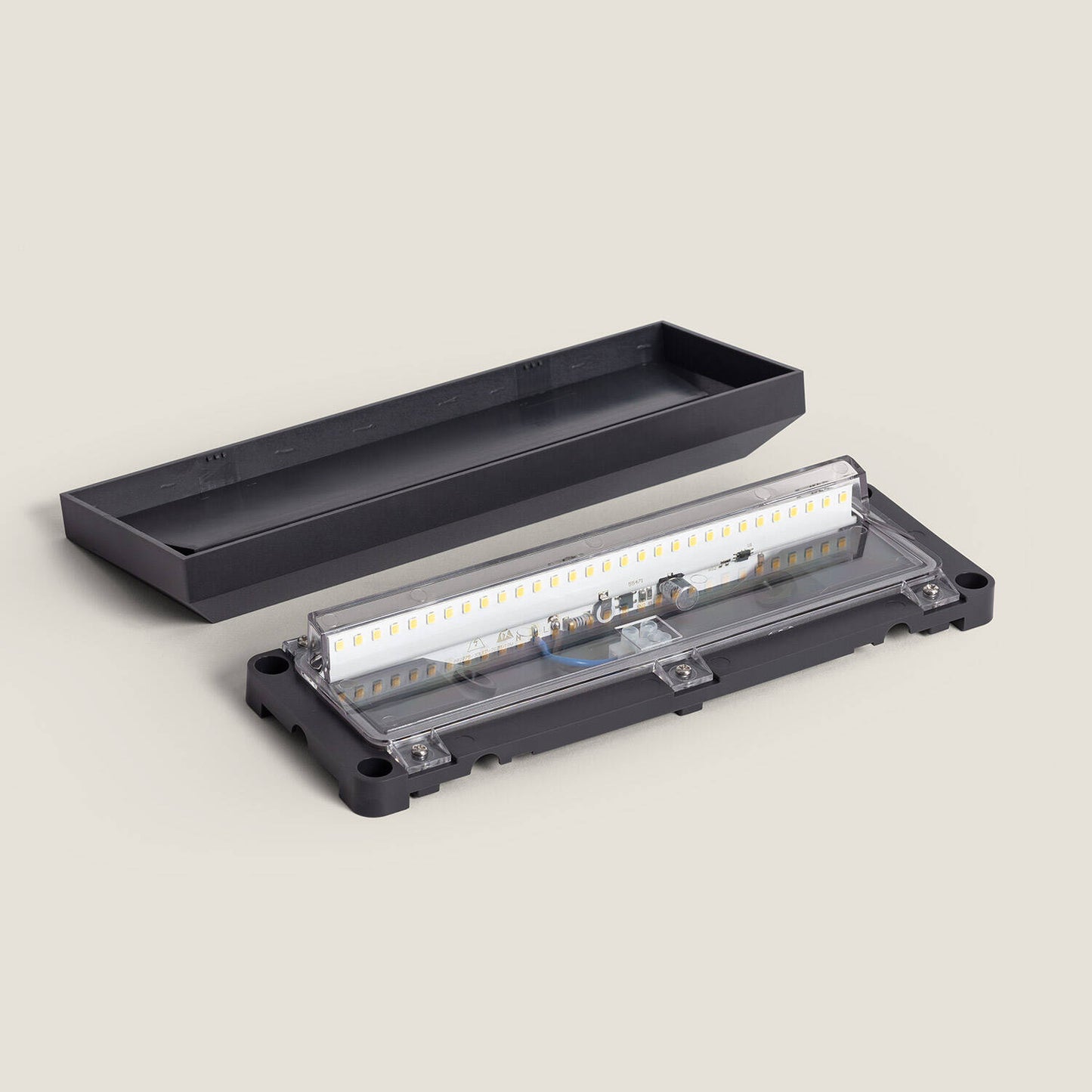 Baliza Exterior LED 2W Superficie Pared Antracita Chester