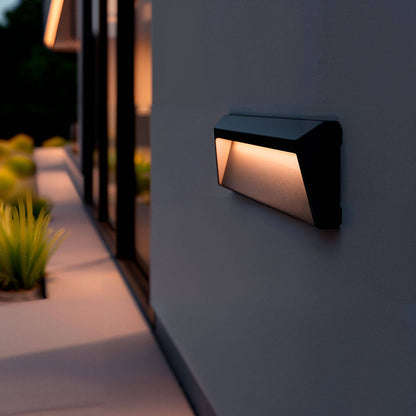 Baliza Exterior LED 2W Superficie Pared Antracita Chester