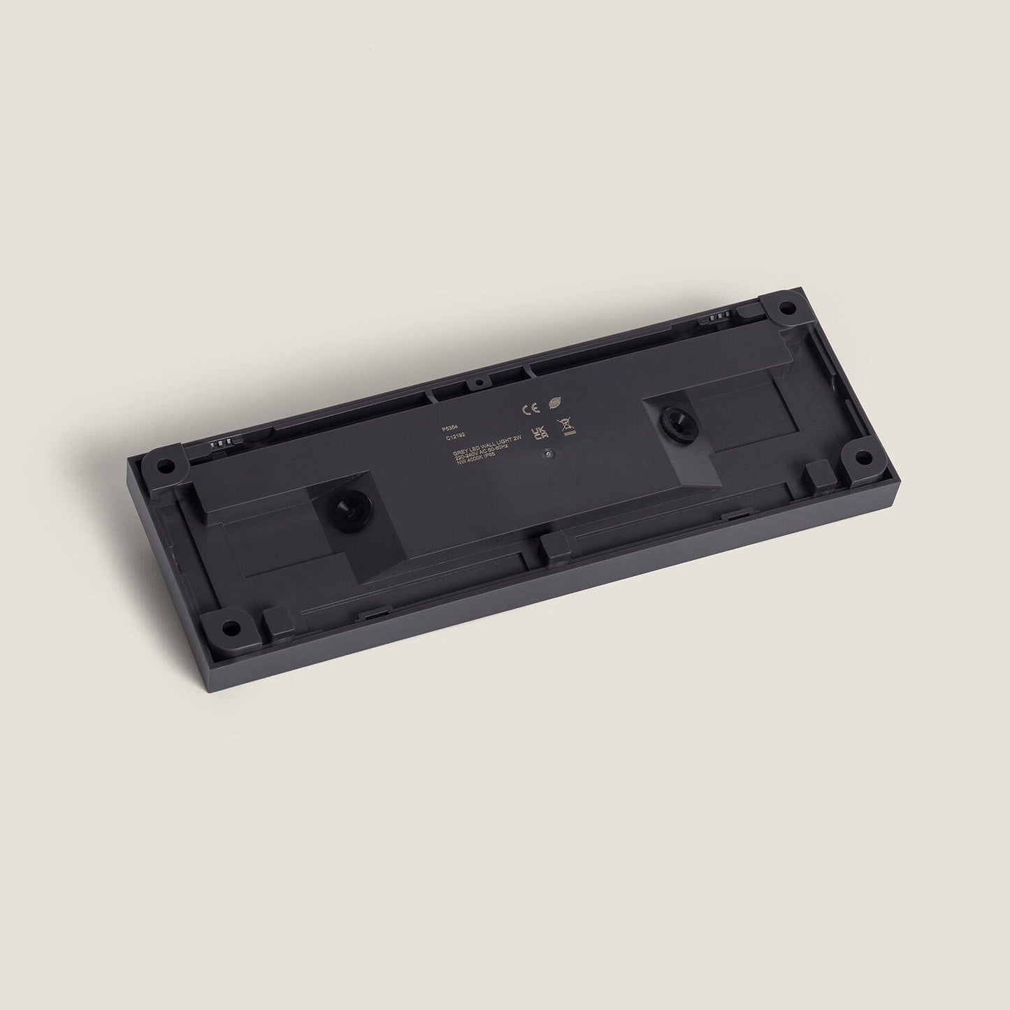 Baliza Exterior LED 2W Superficie Pared Antracita Chester