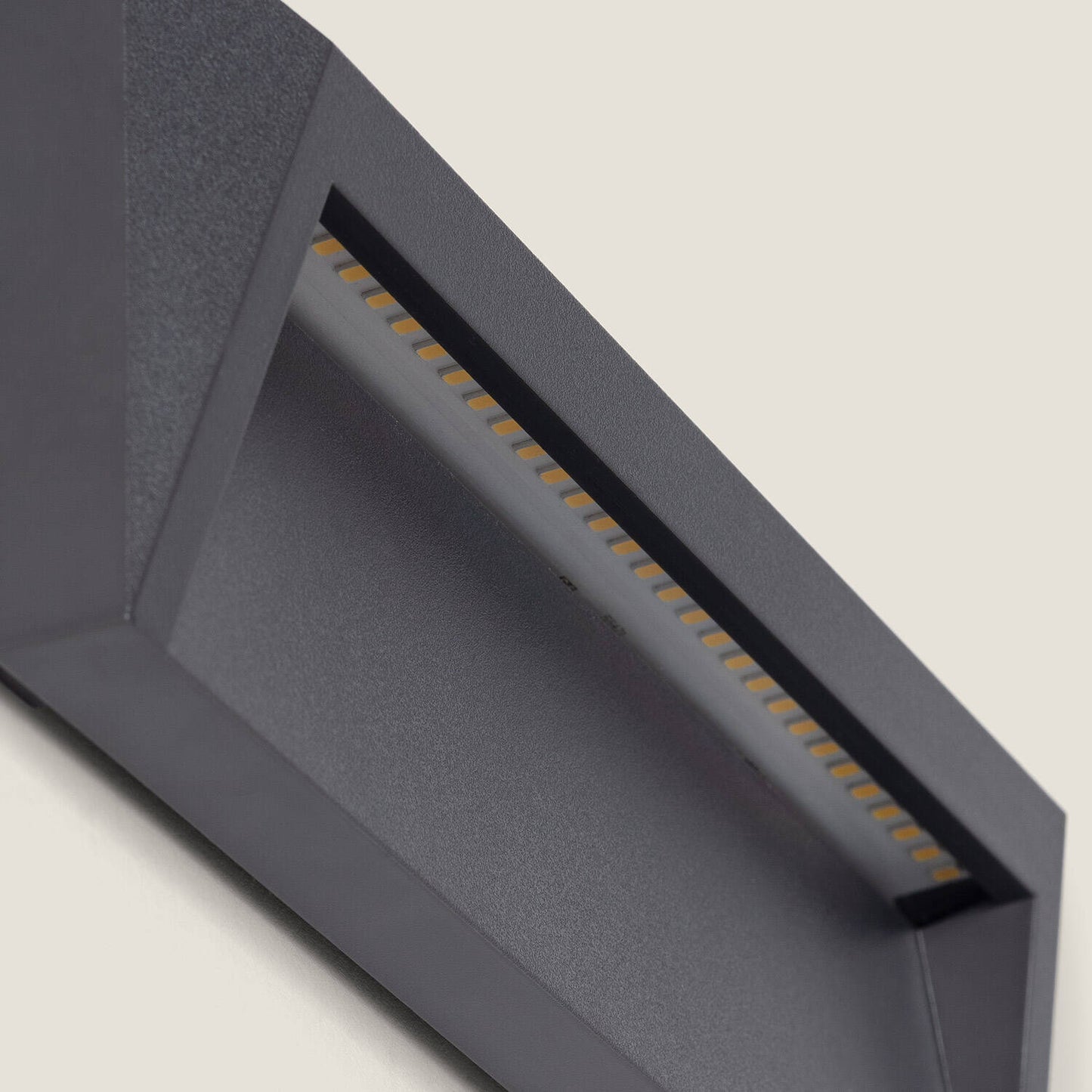 Baliza Exterior LED 2W Superficie Pared Antracita Chester