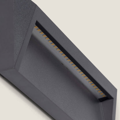 Baliza Exterior LED 2W Superficie Pared Antracita Chester