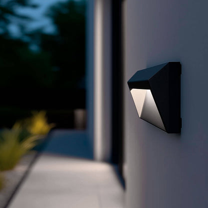 Baliza Exterior LED 2W Superficie Pared Antracita Chester