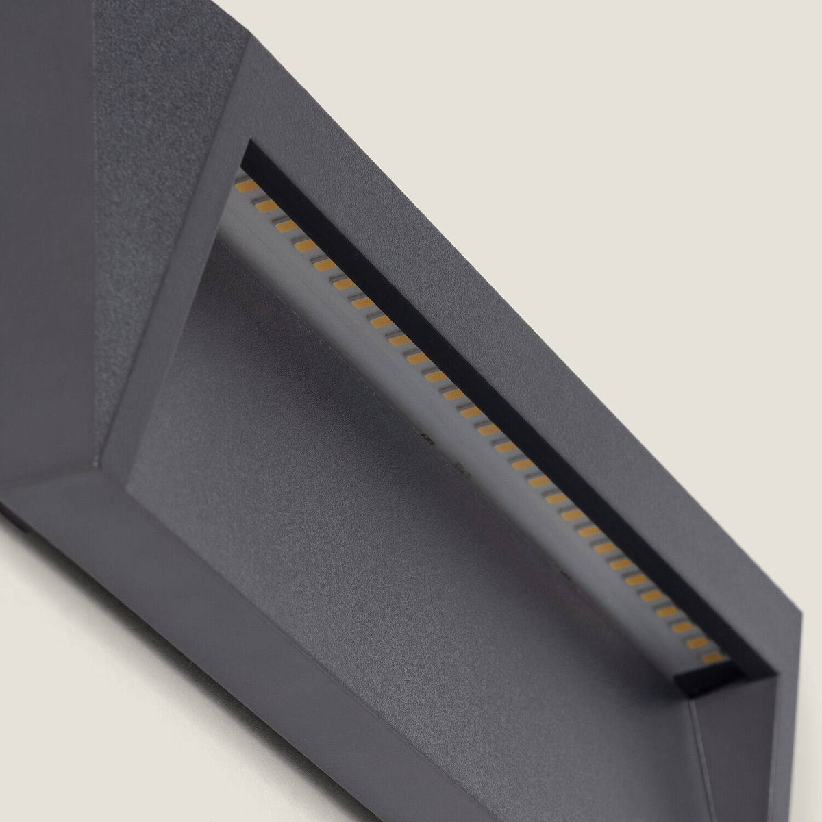 Baliza Exterior LED 2W Superficie Pared Antracita Chester