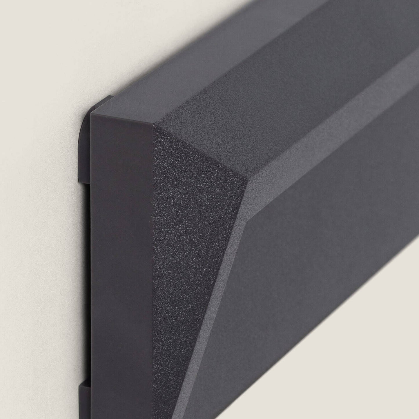 Baliza Exterior LED 2W Superficie Pared Antracita Chester