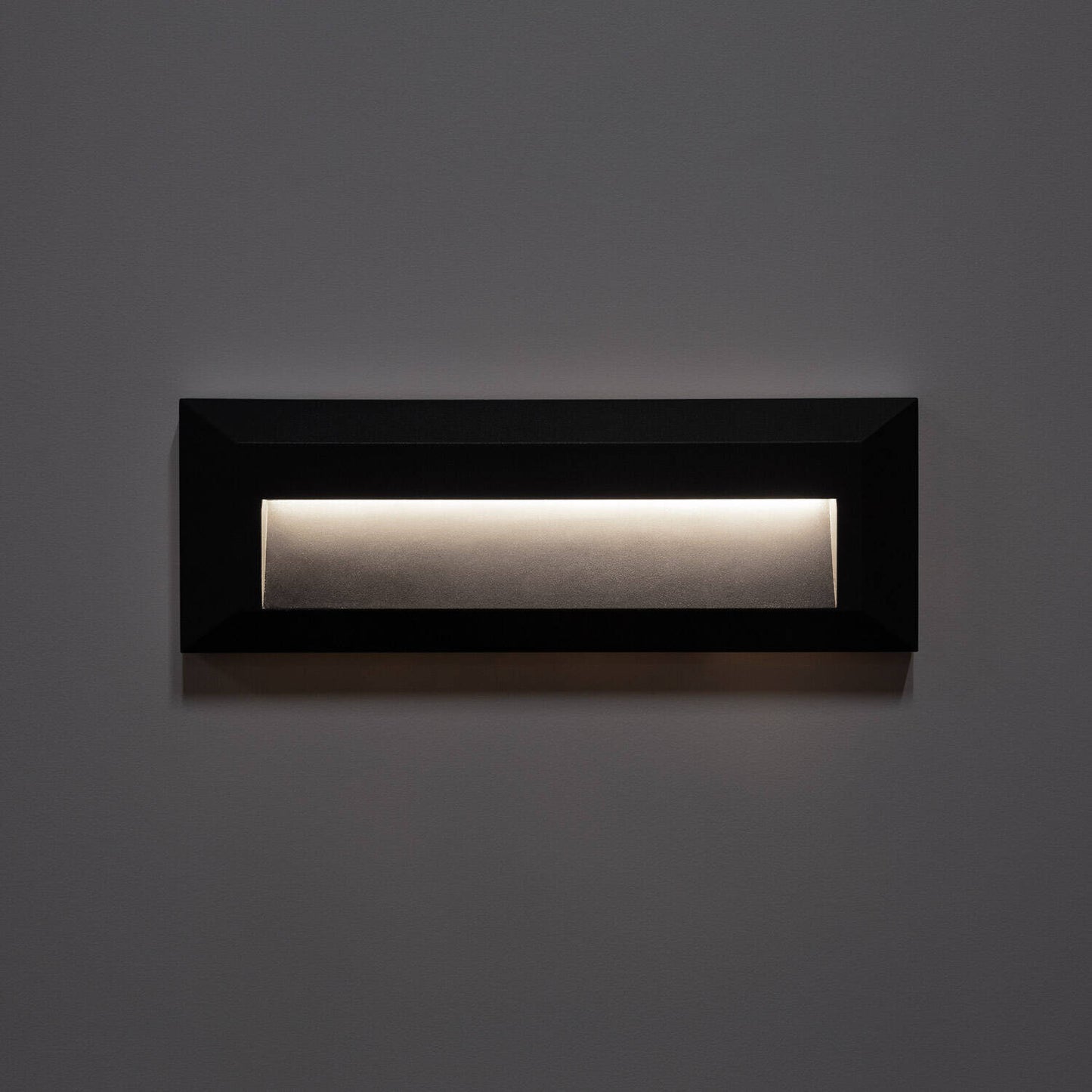 Baliza Exterior LED 2W Superficie Pared Rectangular Antracita Élide