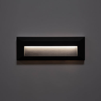 Baliza Exterior LED 2W Superficie Pared Rectangular Antracita Élide