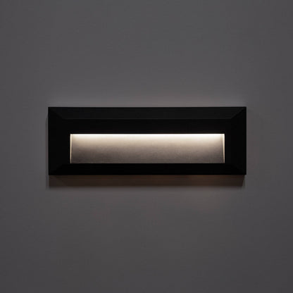 Baliza Exterior LED 2W Superficie Pared Rectangular Antracita Élide