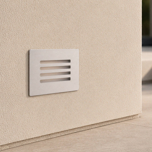 Baliza Exterior LED 3W Acero Inoxidable Empotrable Pared Elis
