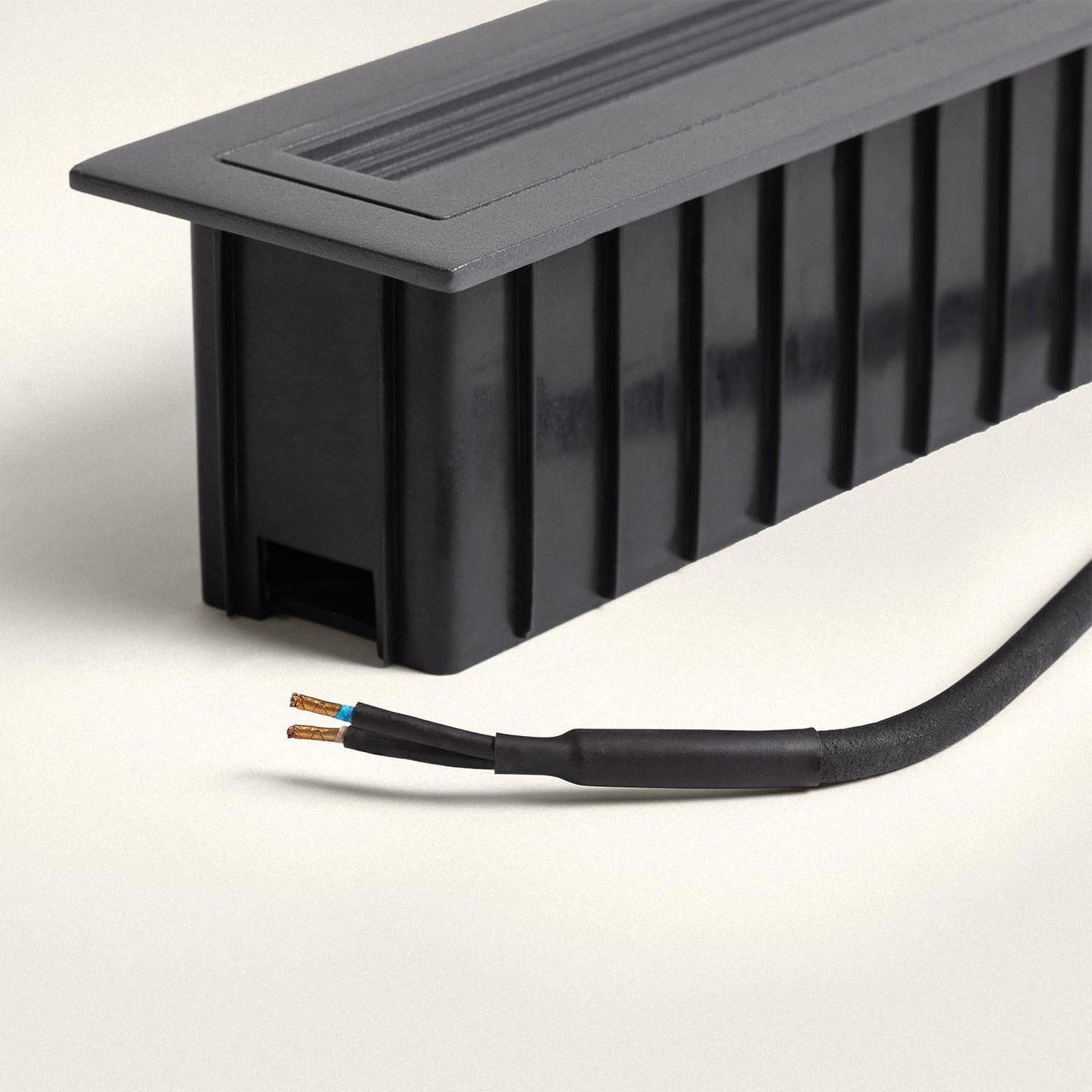 Baliza Exterior LED 3W Empotrable Pared Aluminio Antracita Path