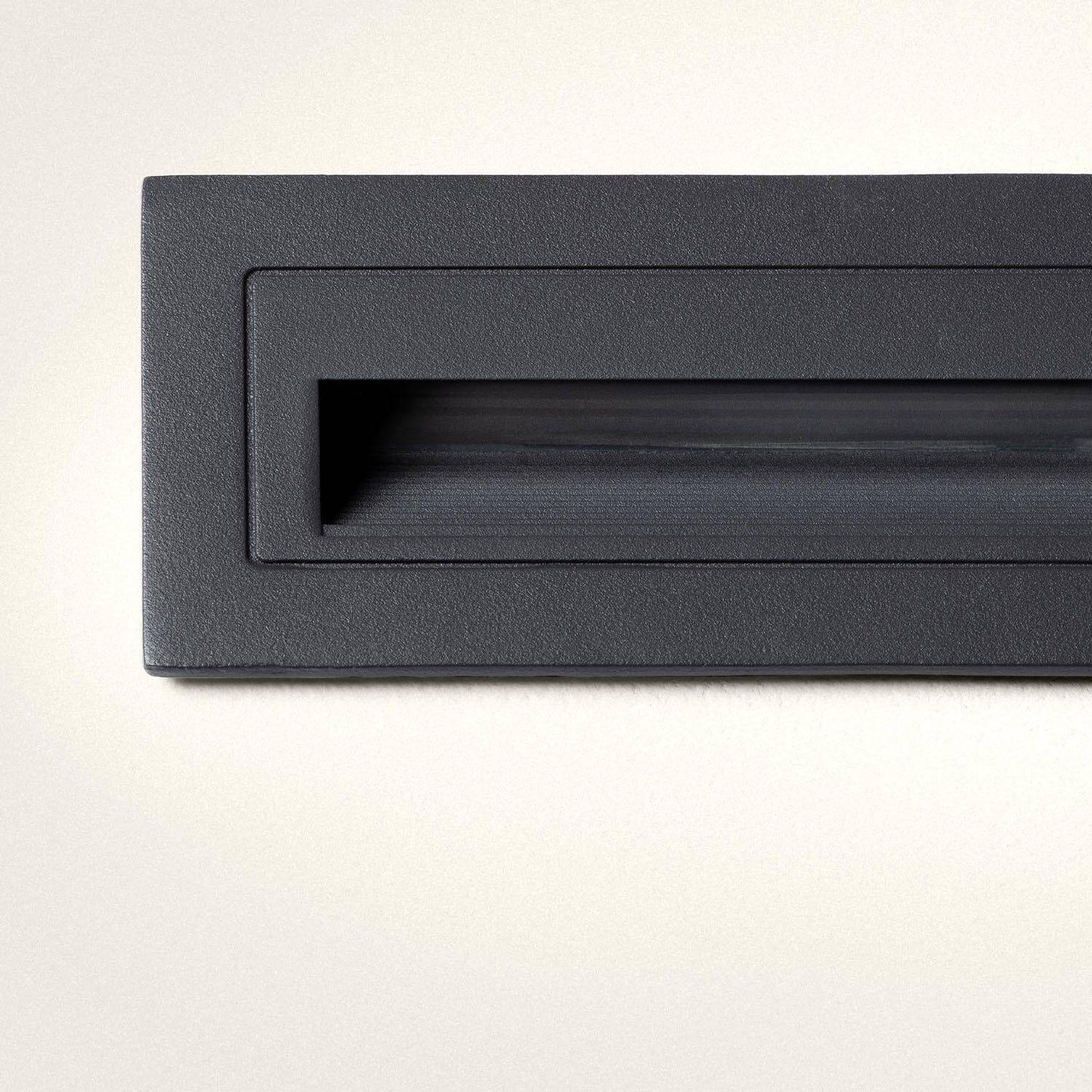 Baliza Exterior LED 3W Empotrable Pared Aluminio Antracita Path