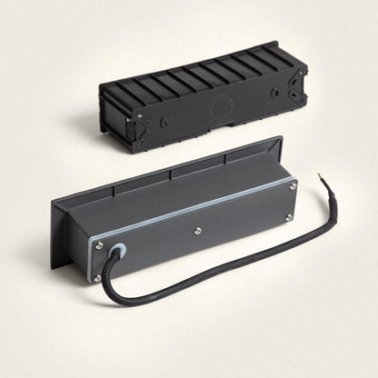 Baliza Exterior LED 3W Empotrable Pared Aluminio Antracita Path