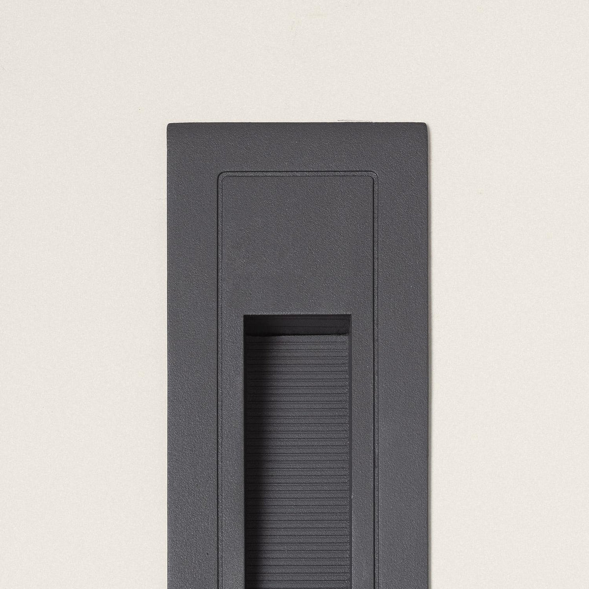 Baliza Exterior LED 3W Empotrable Pared Antracita Lane