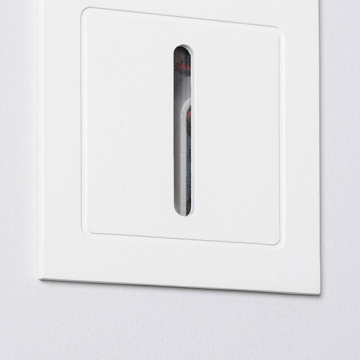 Baliza Exterior LED 3W Empotrable Aluminio Pared Blanco  Wabi Lineal