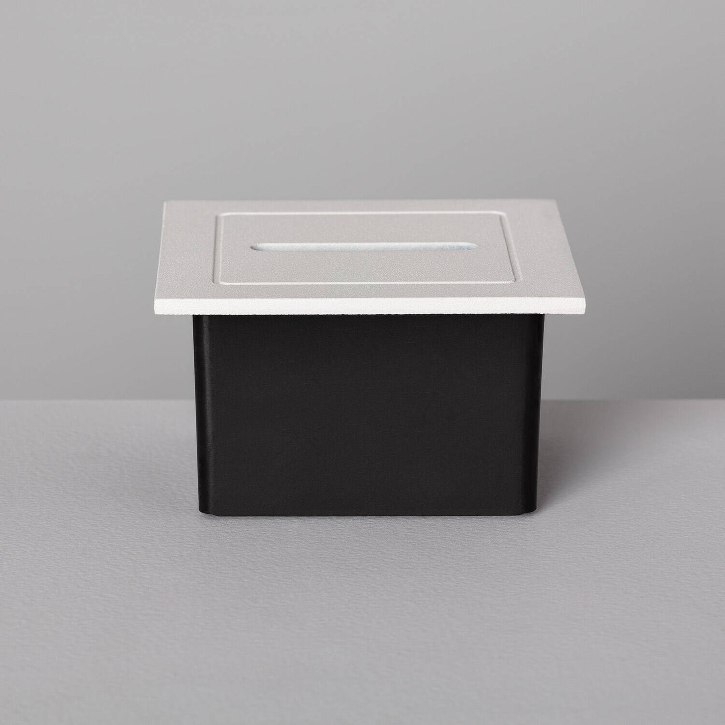 Baliza Exterior LED 3W Empotrable Aluminio Pared Blanco  Wabi Lineal