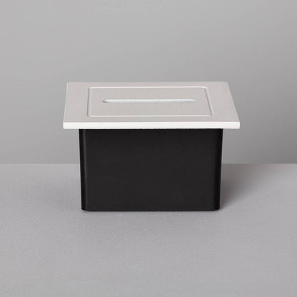 Baliza Exterior LED 3W Empotrable Aluminio Pared Blanco  Wabi Lineal