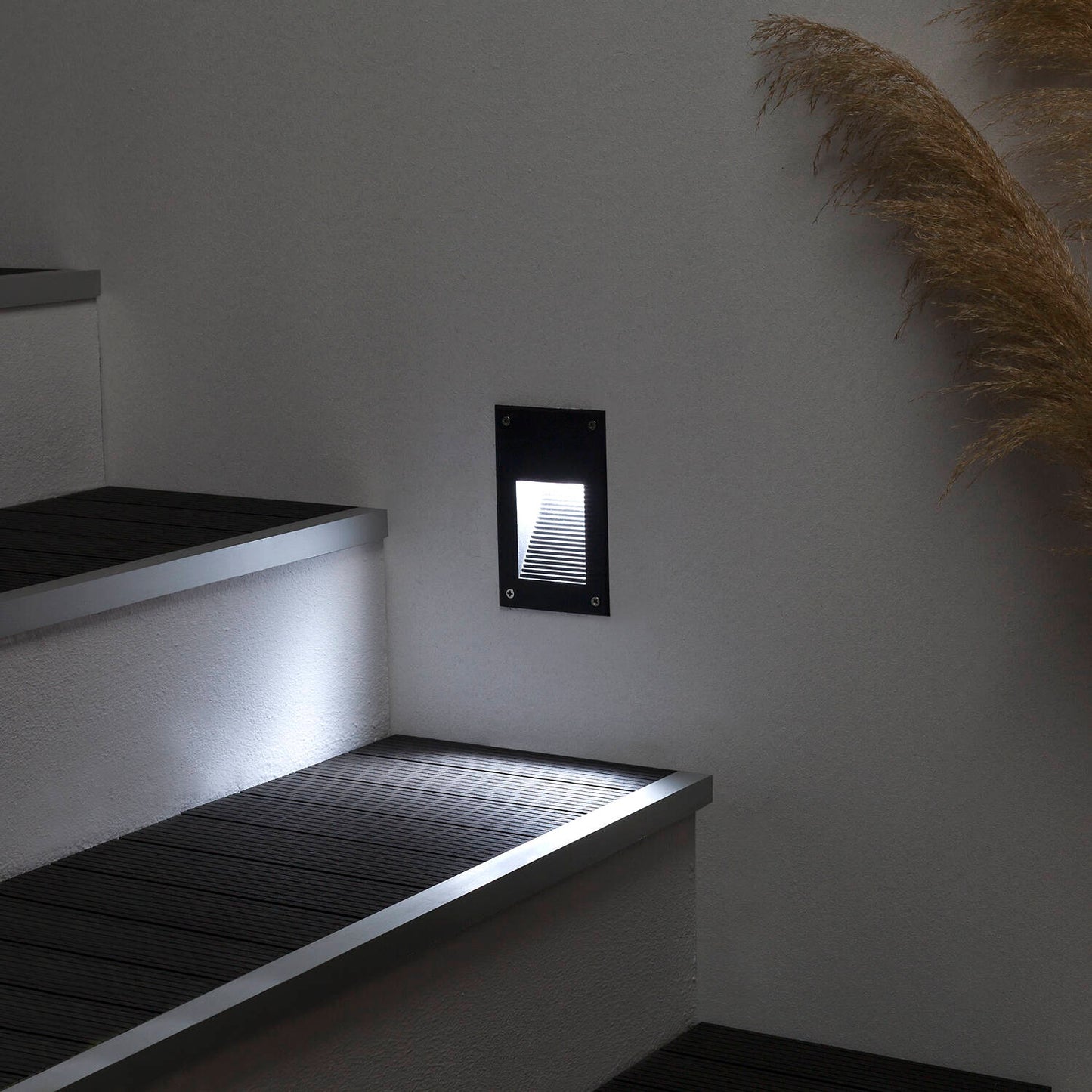 Baliza Exterior LED 3W Empotrable Pared Olite