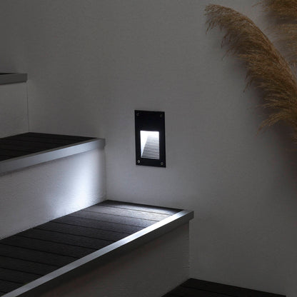 Baliza Exterior LED 3W Empotrable Pared Olite