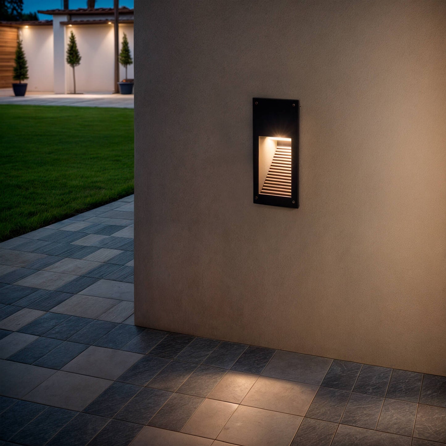 Baliza Exterior LED 3W Empotrable Pared Olite