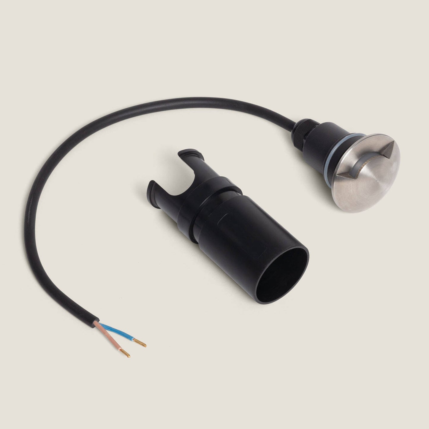 Baliza Exterior LED 3W Empotrable Suelo 1L 24V DC