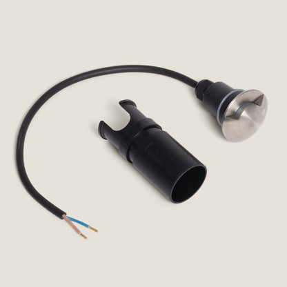 Baliza Exterior LED 3W Empotrable Suelo 1L 24V DC