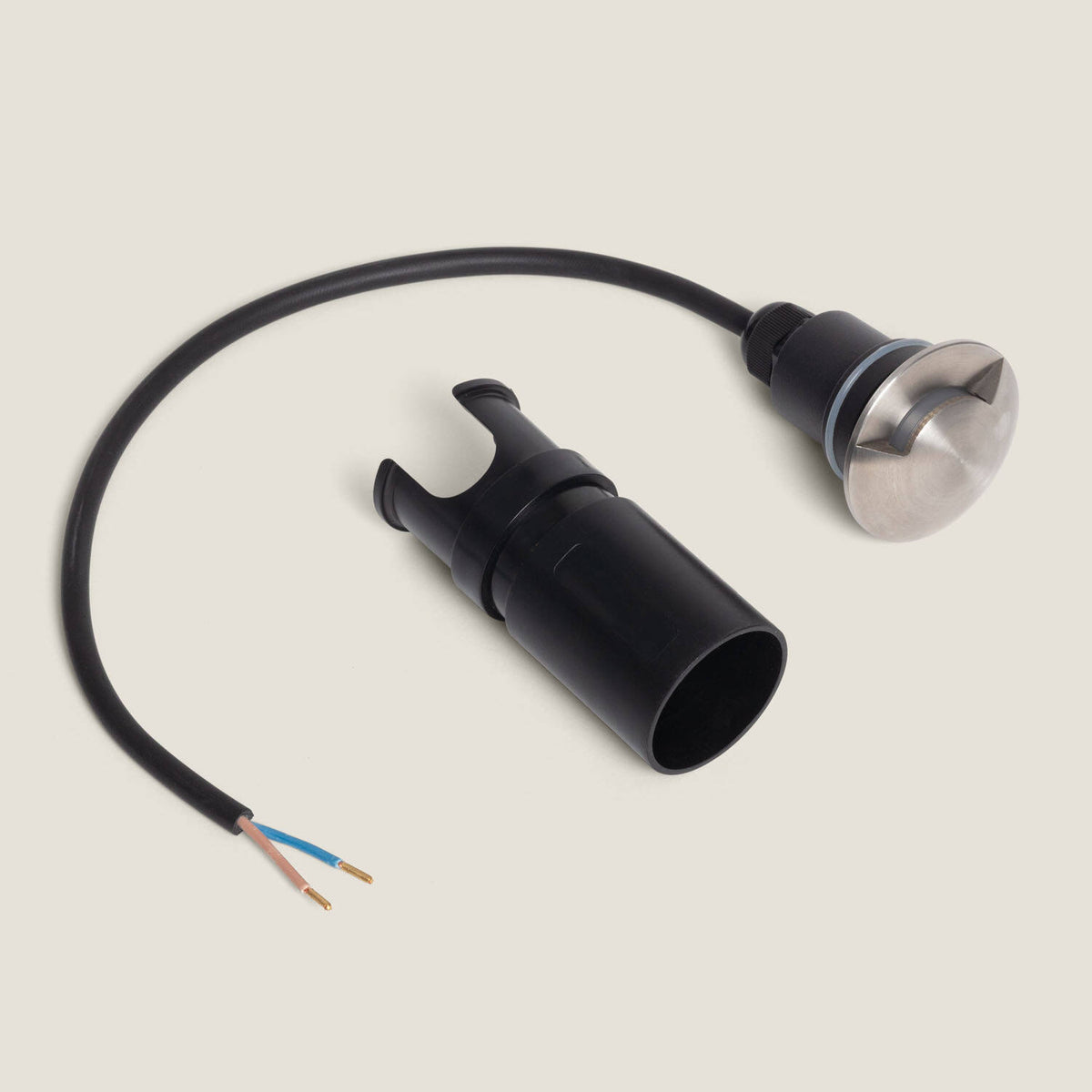 Baliza Exterior LED 3W Empotrable Suelo 1L 24V DC