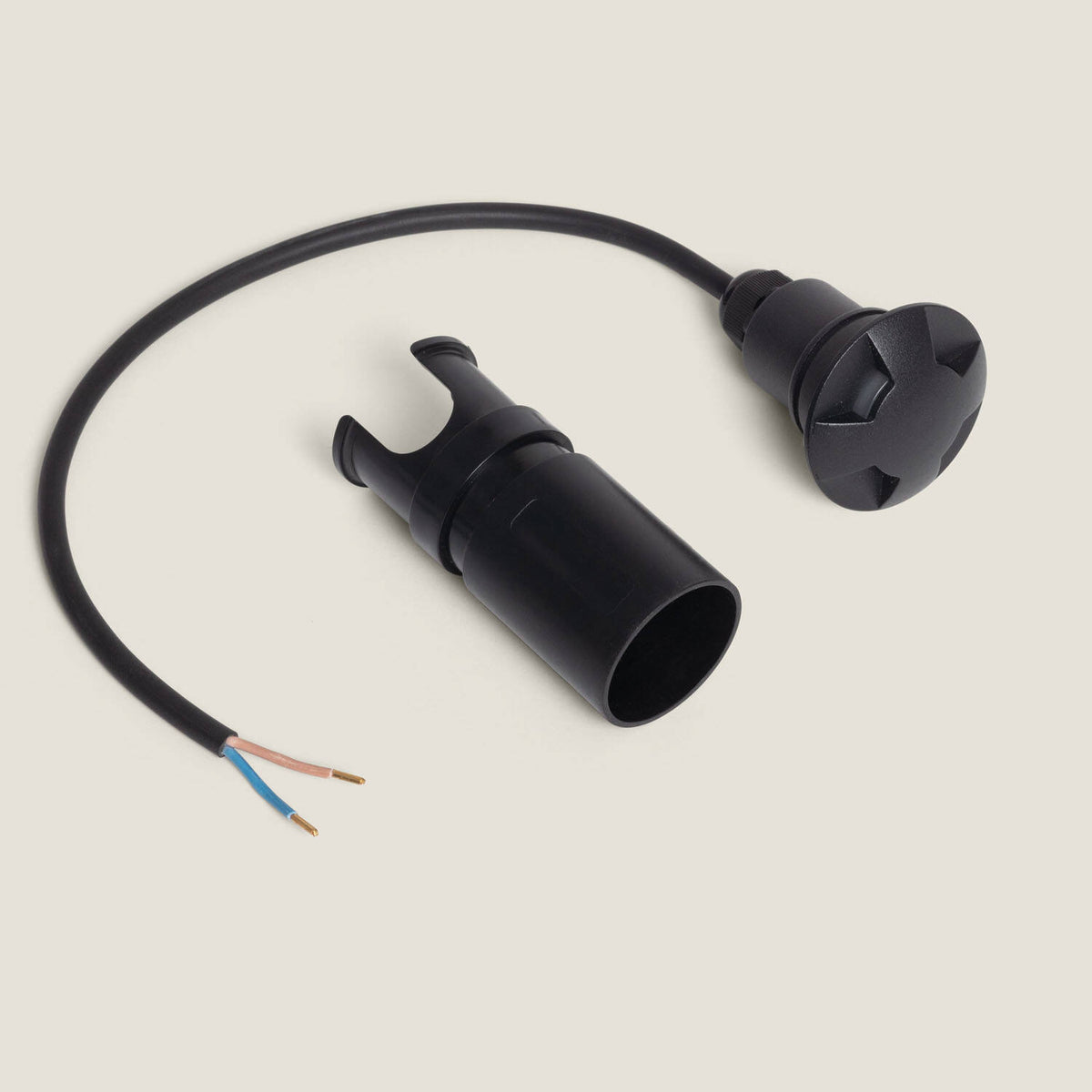 Baliza Exterior LED 3W Empotrable Suelo 4L 24V DC