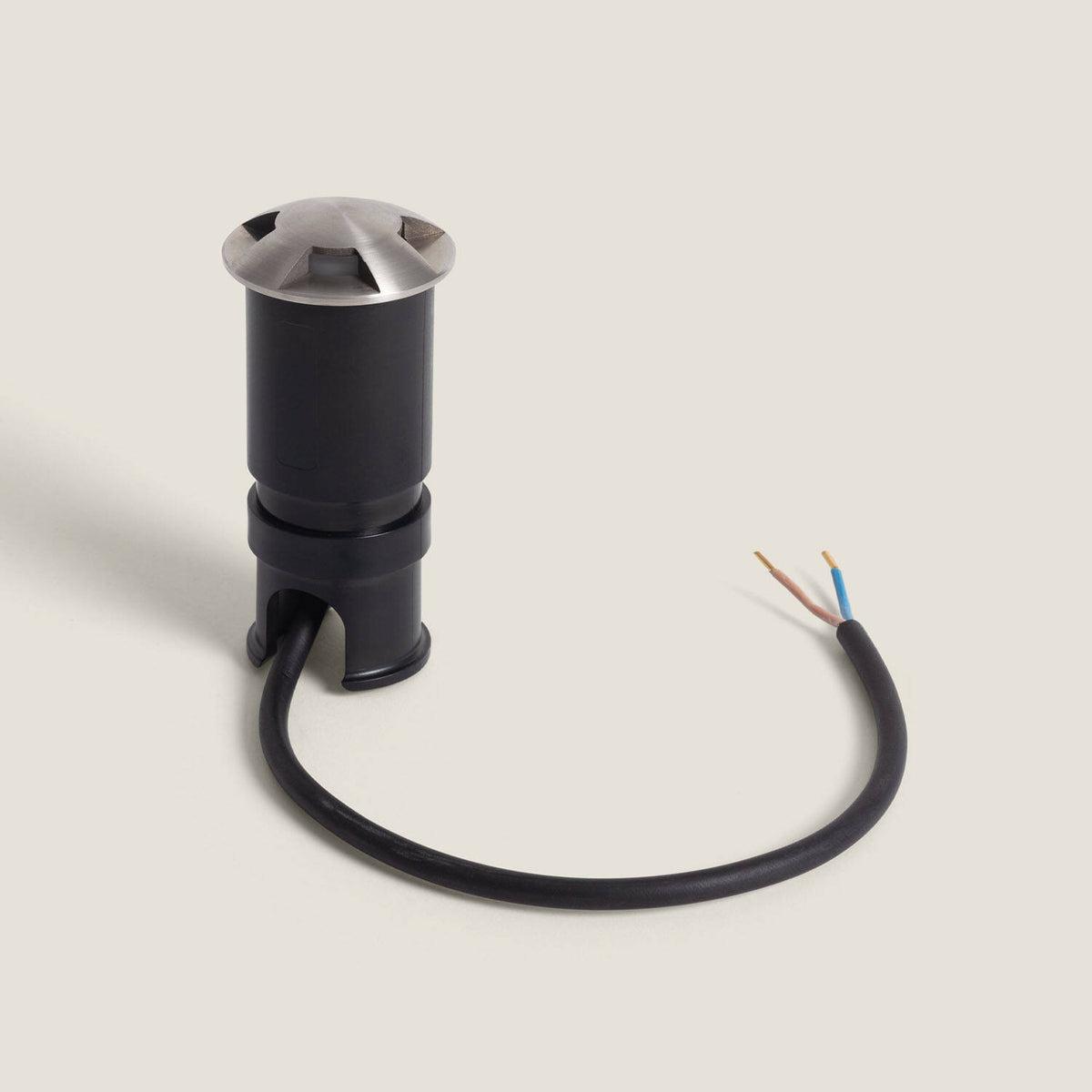 Baliza Exterior LED 3W Empotrable Suelo 4L 24V DC