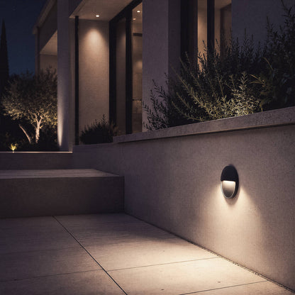 Baliza Exterior LED 3W Superficie Circular Jade