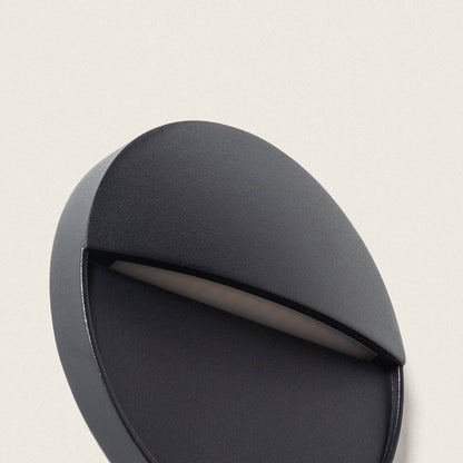 Baliza Exterior LED 3W Superficie Circular Jade