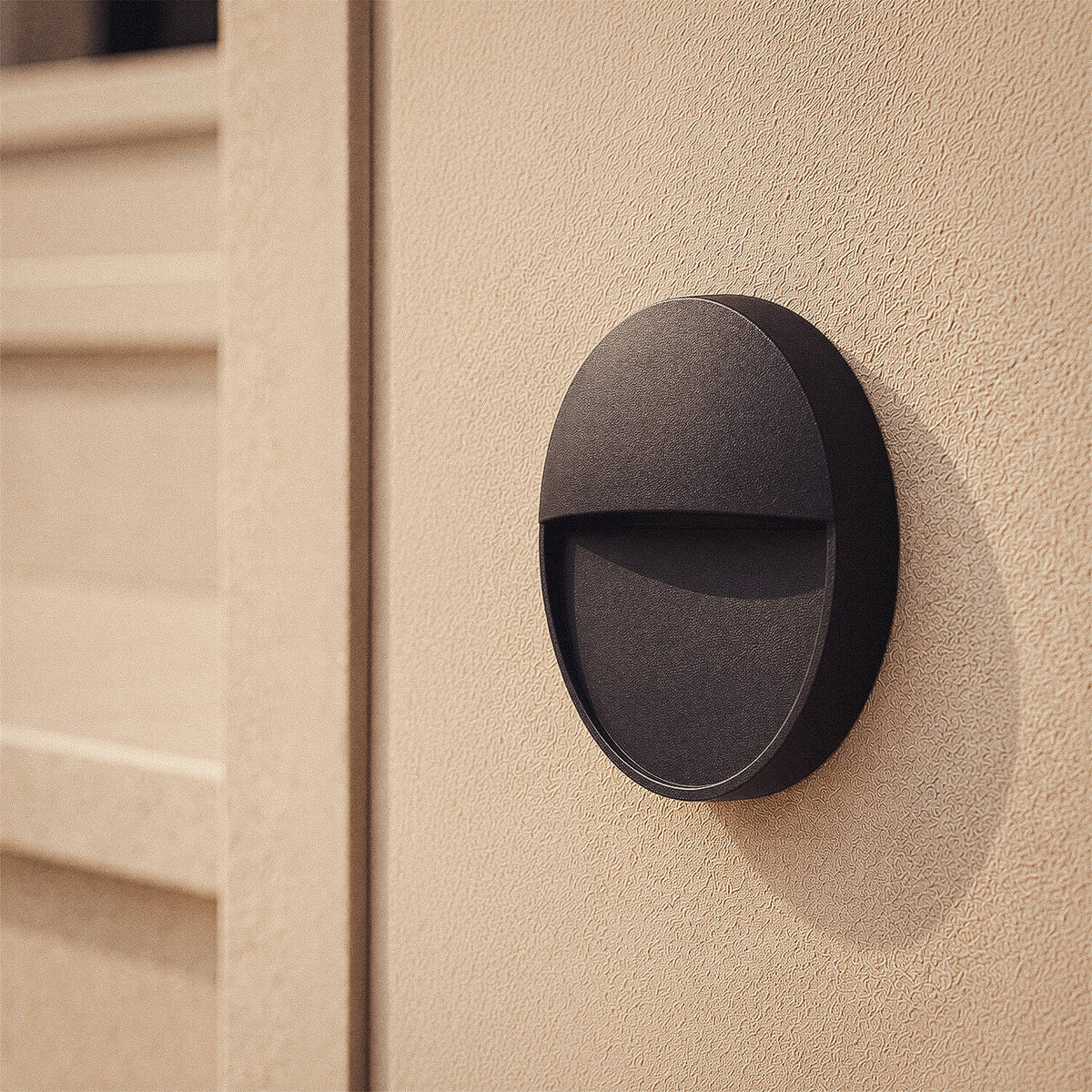 Baliza Exterior LED 3W Superficie Circular Jade