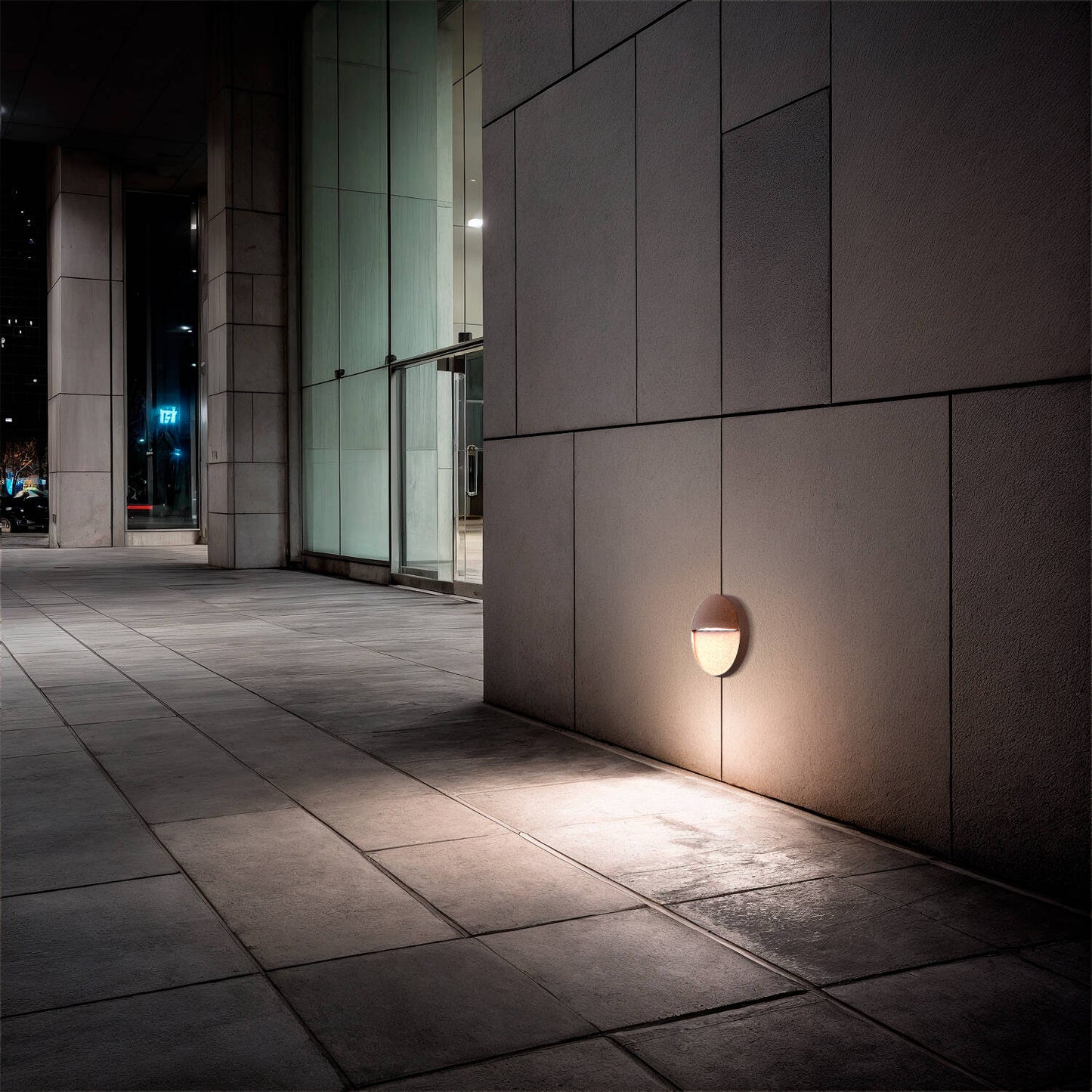 Baliza Exterior LED 3W Superficie Circular Jade