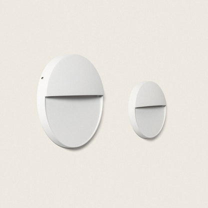 Baliza Exterior LED 3W Superficie Circular Jade