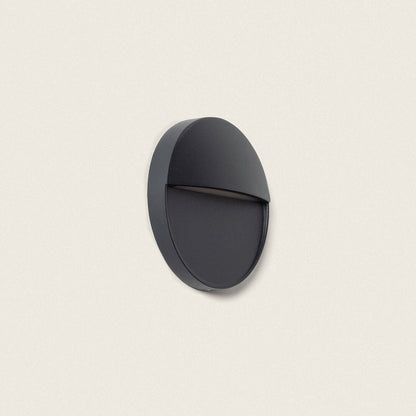 Baliza Exterior LED 3W Superficie Circular Jade