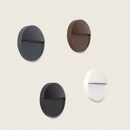 Baliza Exterior LED 3W Superficie Circular Jade