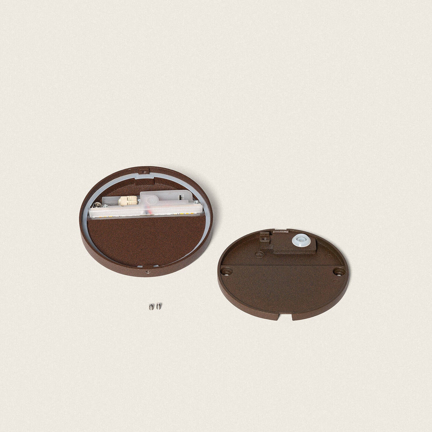 Baliza Exterior LED 3W Superficie Circular Jade
