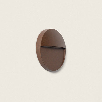 Baliza Exterior LED 3W Superficie Circular Jade