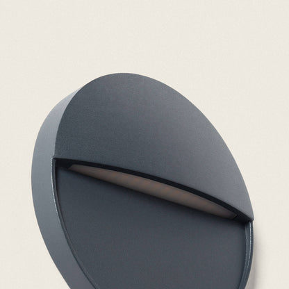 Baliza Exterior LED 3W Superficie Circular Jade