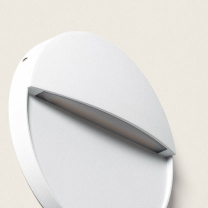 Baliza Exterior LED 3W Superficie Circular Jade