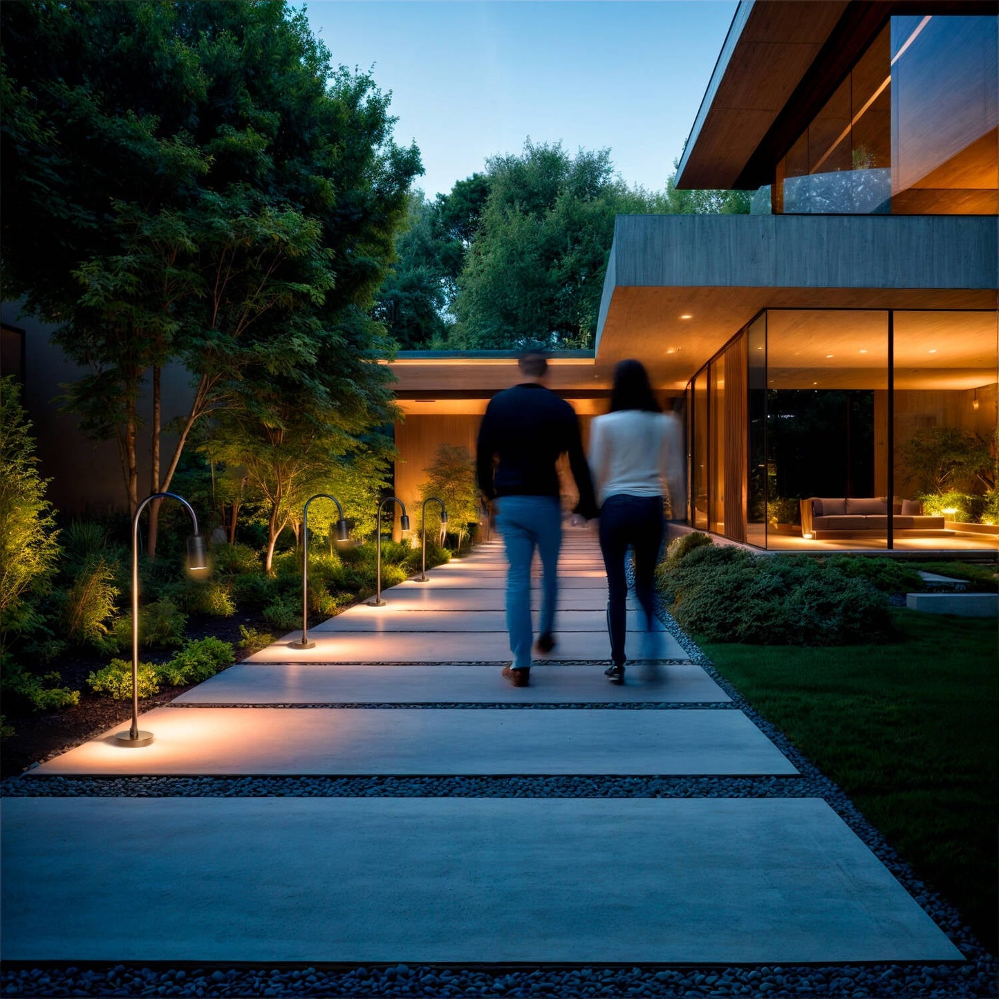 Baliza Exterior LED 6W 60 cm Superficie Garmil