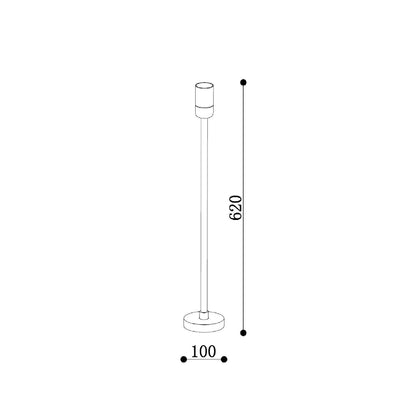Baliza Exterior LED 4W 60 cm Superficie Glimme