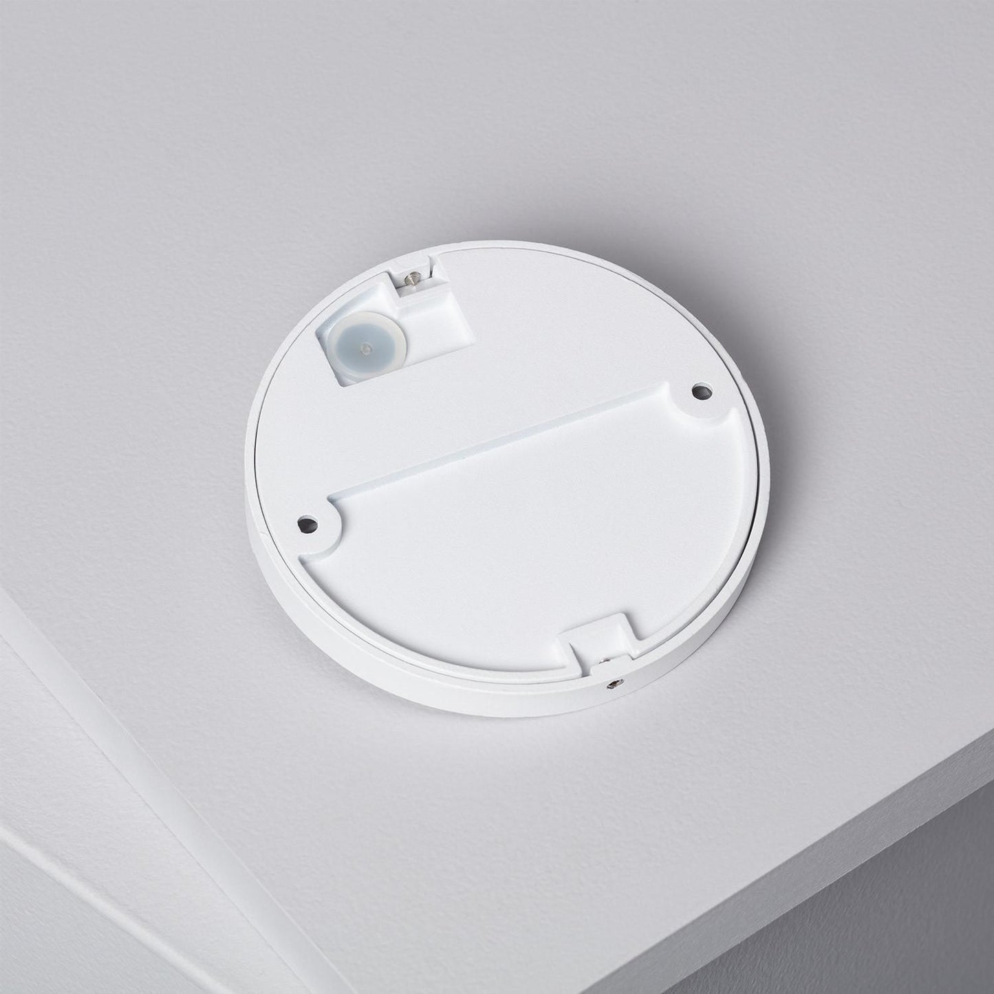 Baliza Exterior LED 4W Superficie Pared Blanco Circular Jade