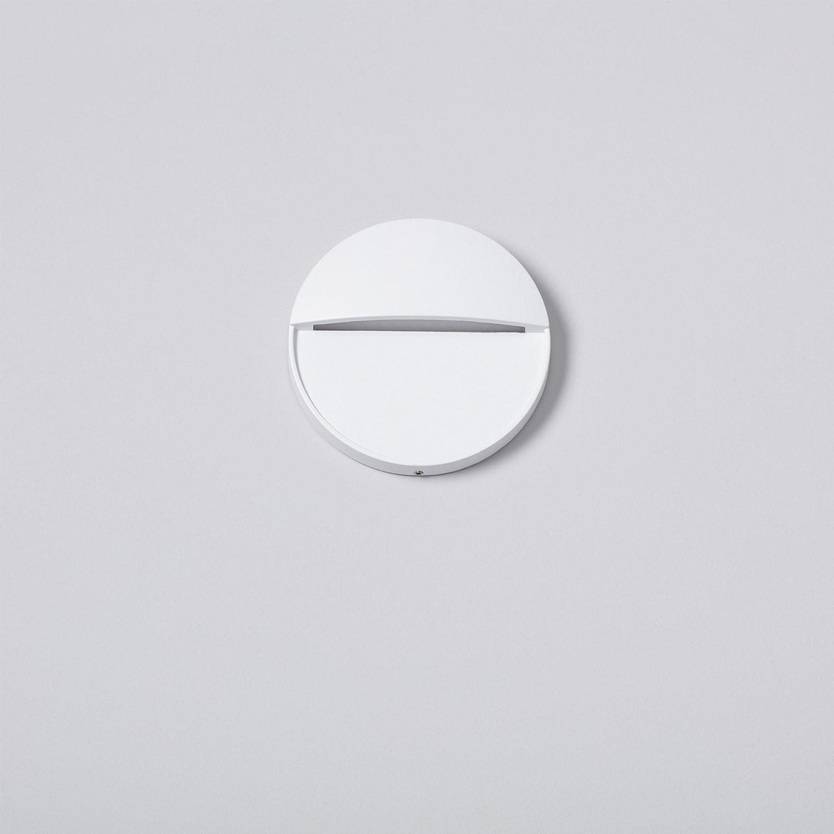 Baliza Exterior LED 4W Superficie Pared Blanco Circular Jade